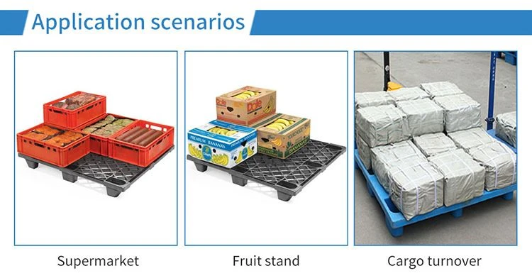 singe deck plastic pallet