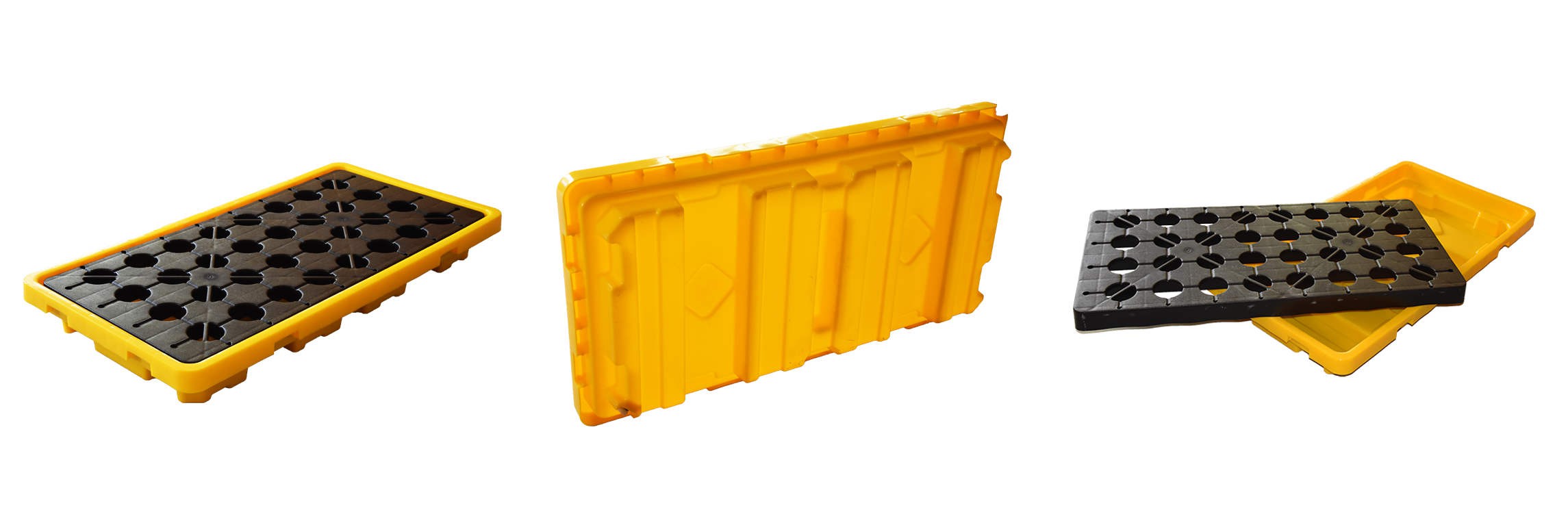 Rotomolding 2 drum spill tray