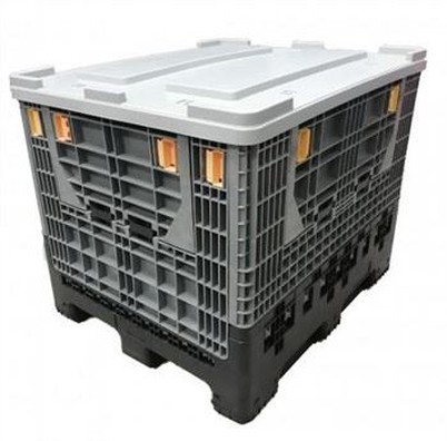 1200x1000 HDPE Plástico apilable Gaylords