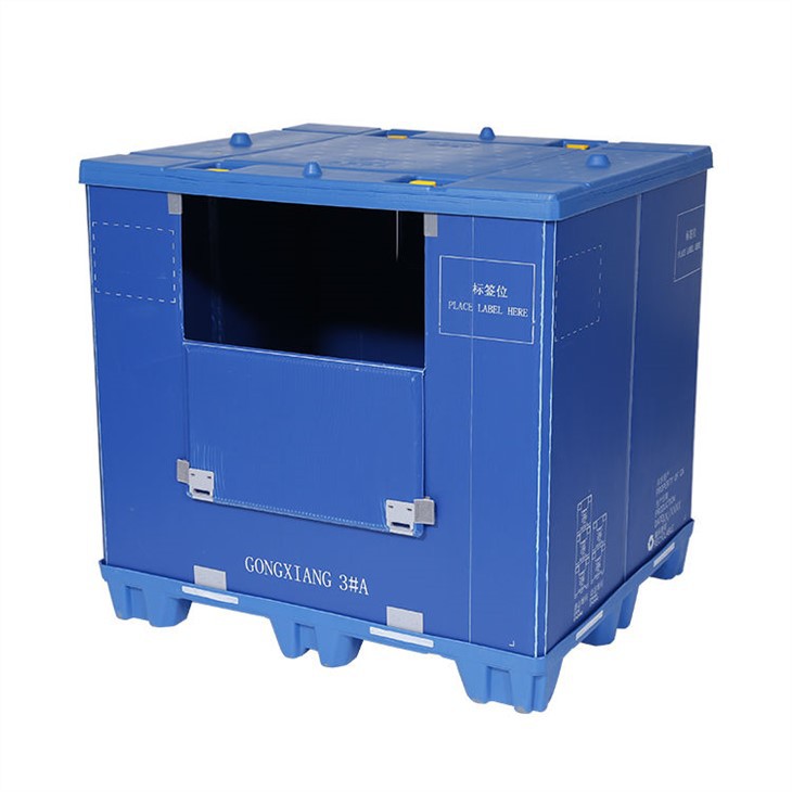 Coaming Foldable Storage Pallet Box factory