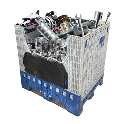Caja de paletas para la industria automotriz