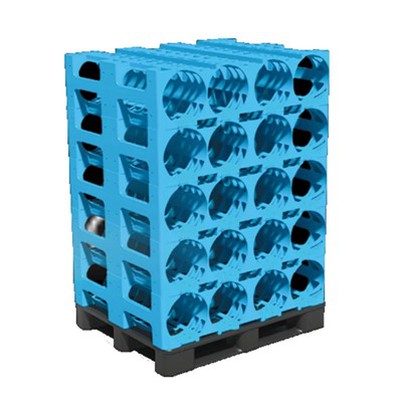 Paleta de botellas de agua