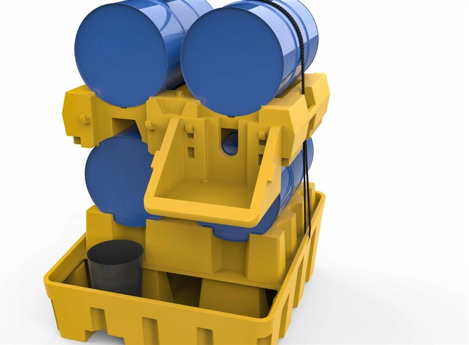 China Industrial 4 Drum Containment Unit