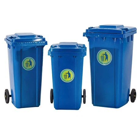 Plastic trash cans for outdoor public places Plastic trash cans for outdoor public places