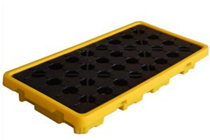 2 Drums Plastic Spill Tray 2 Drums Plastic Spill Tray