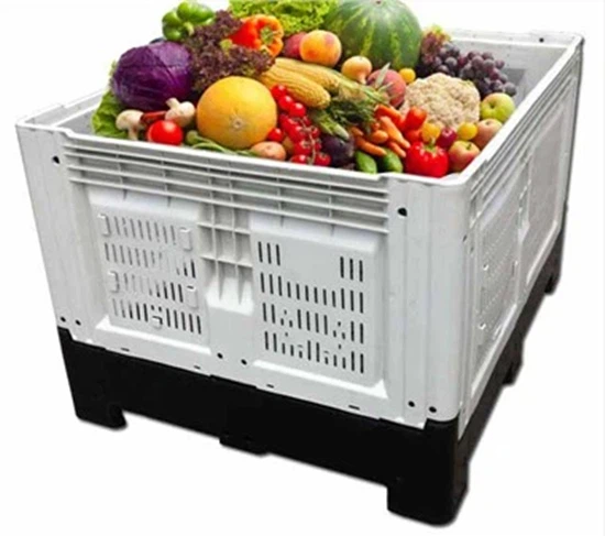 Plastic Pallet Box For Food & Beverage Plastic Pallet Box For Food & Beverage